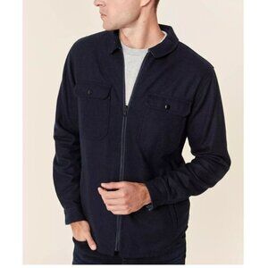 Banks Journal reversible jacket unisex Men's Medium barn jacket black red plaid